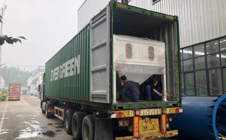 年產4000噸生物質蜜桃AV在线网址生產線準備出發啦